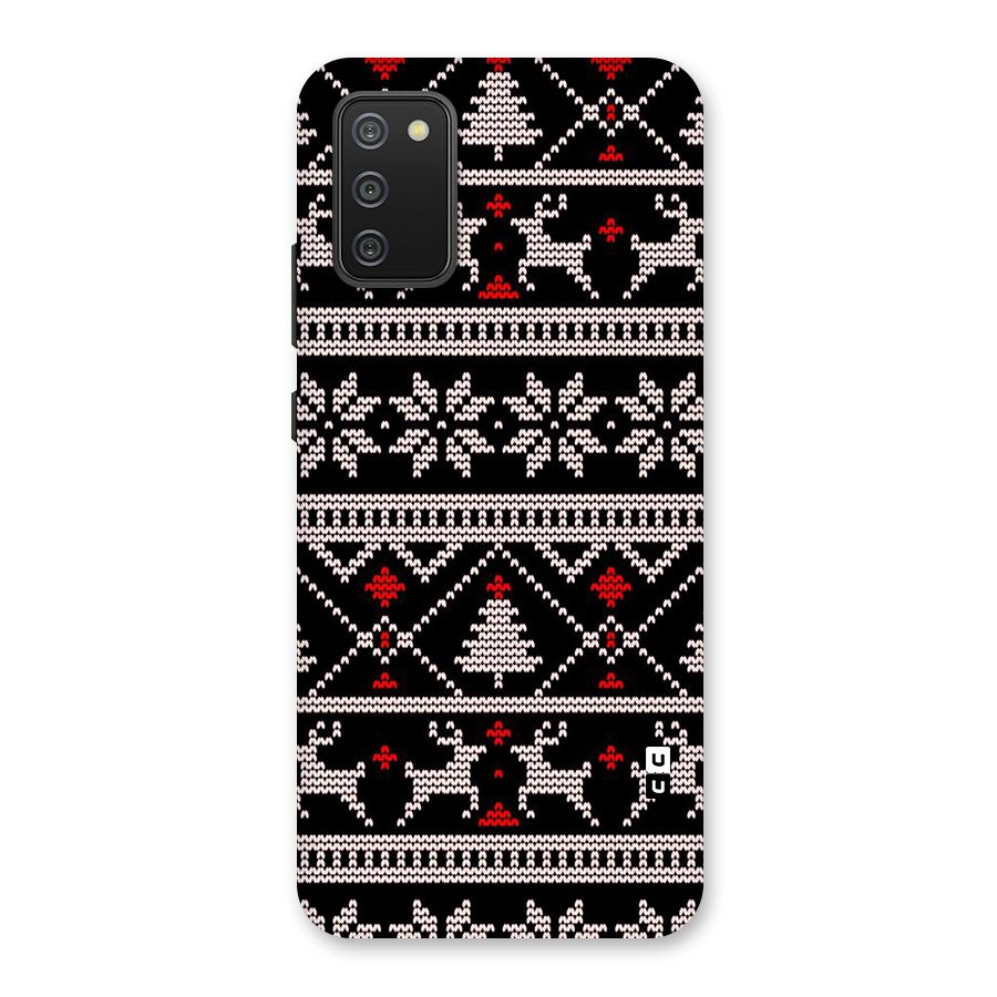 Christmas Seamless Aztec Pattern Back Case for Galaxy M02s