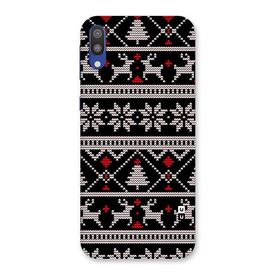 Christmas Seamless Aztec Pattern Back Case for Galaxy M10