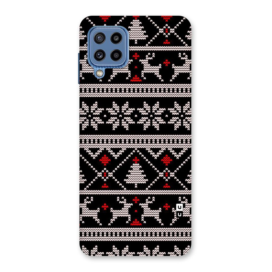 Christmas Seamless Aztec Pattern Back Case for Galaxy M32