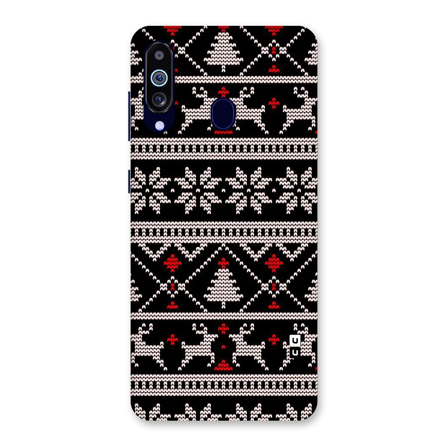 Christmas Seamless Aztec Pattern Back Case for Galaxy M40