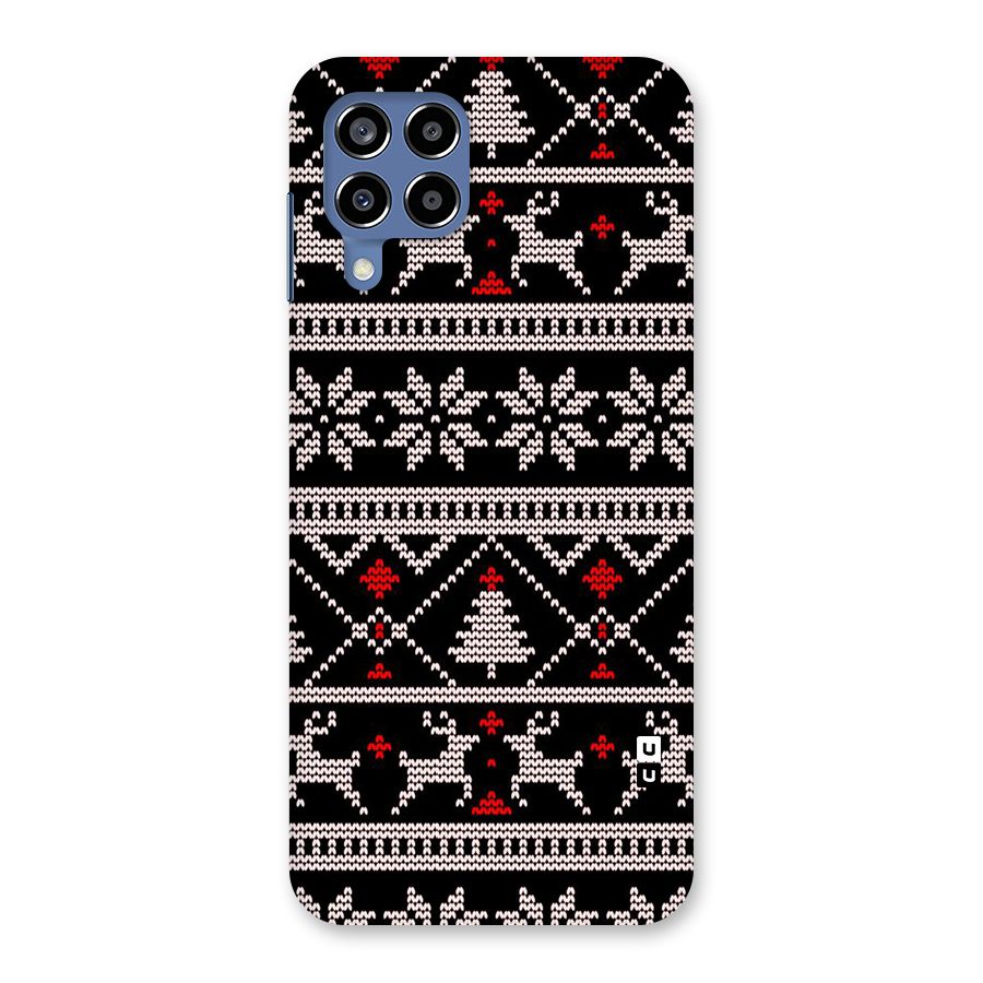Christmas Seamless Aztec Pattern Back Case for Galaxy M53 5G