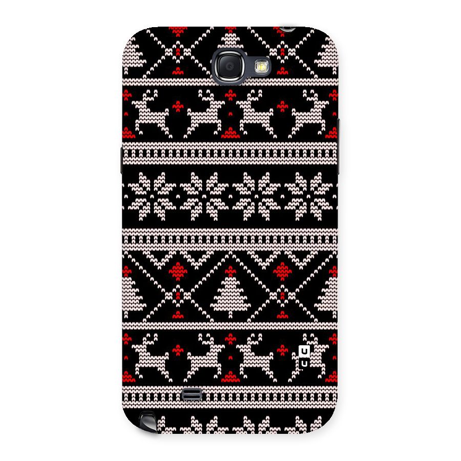 Christmas Seamless Aztec Pattern Back Case for Galaxy Note 2
