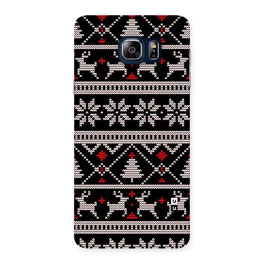 Christmas Seamless Aztec Pattern Back Case for Galaxy Note 5