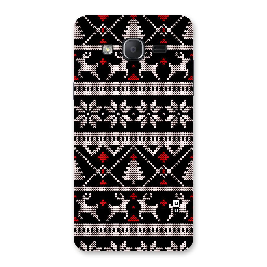Christmas Seamless Aztec Pattern Back Case for Galaxy On7 2015
