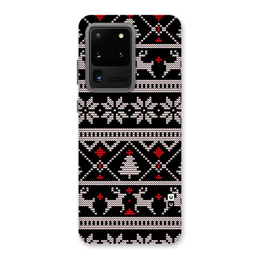 Christmas Seamless Aztec Pattern Back Case for Galaxy S20 Ultra