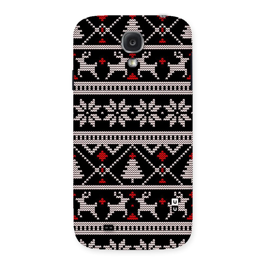 Christmas Seamless Aztec Pattern Back Case for Galaxy S4