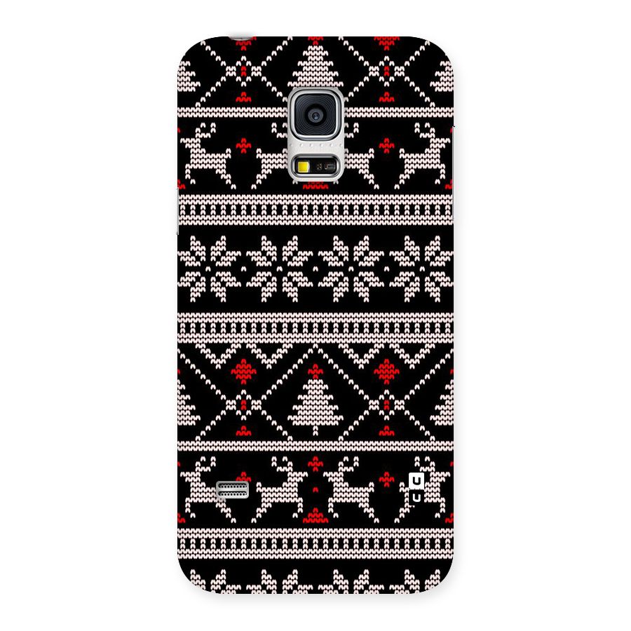 Christmas Seamless Aztec Pattern Back Case for Galaxy S5 Mini