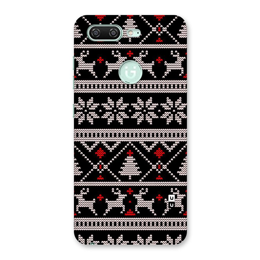Christmas Seamless Aztec Pattern Back Case for Gionee S10