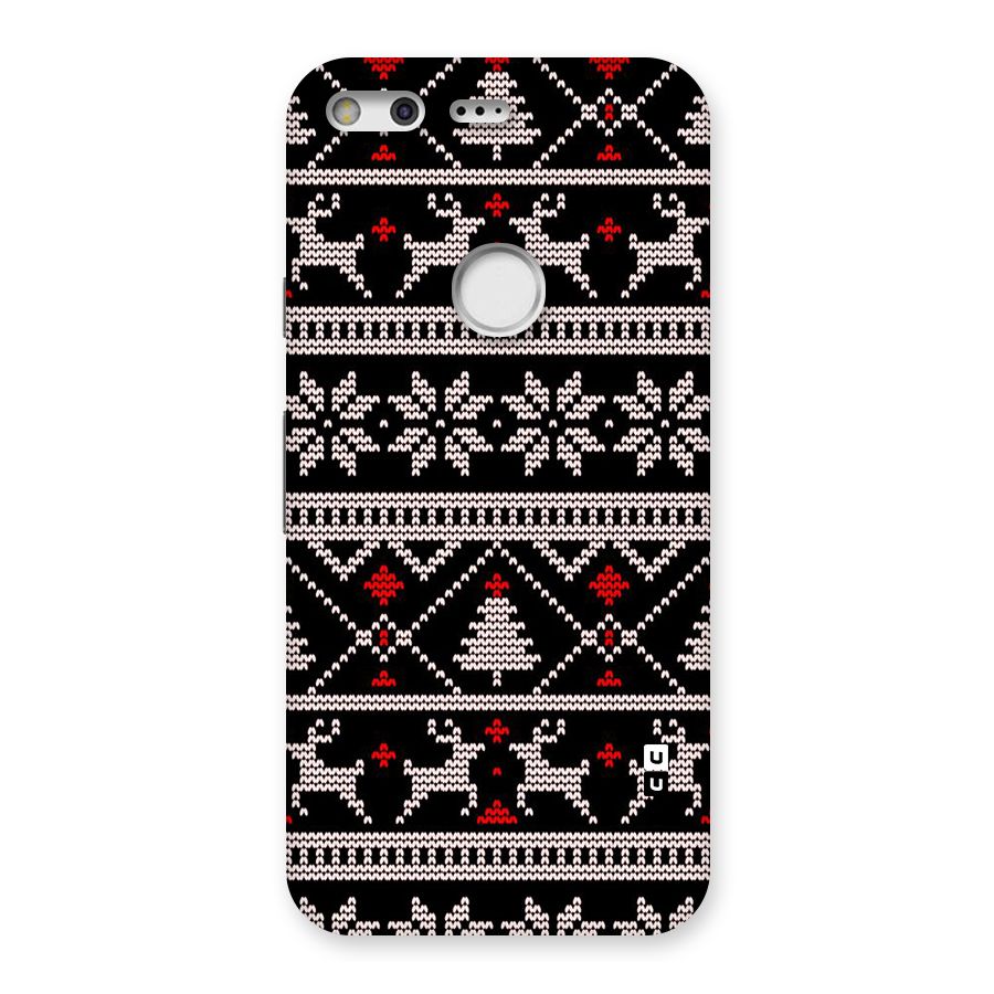 Christmas Seamless Aztec Pattern Back Case for Google Pixel