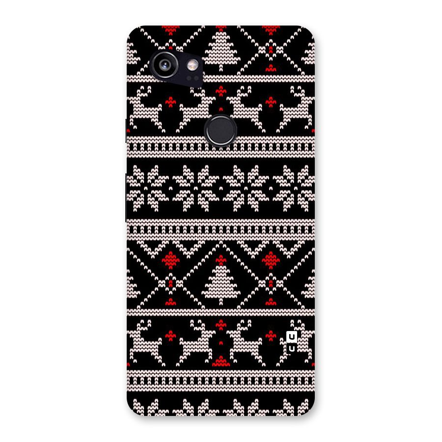 Christmas Seamless Aztec Pattern Back Case for Google Pixel 2 XL