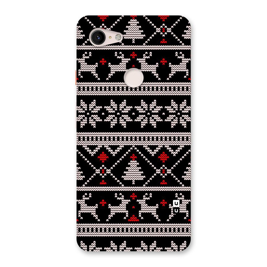 Christmas Seamless Aztec Pattern Back Case for Google Pixel 3 XL