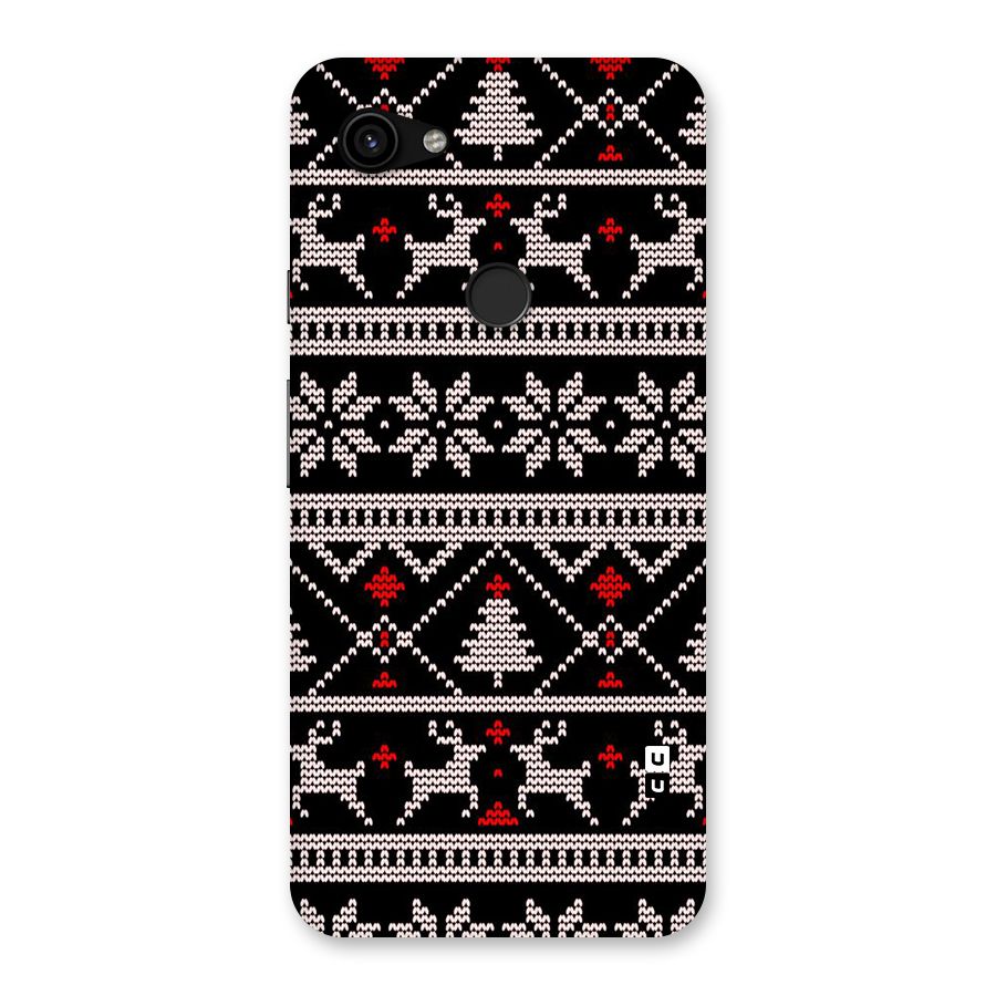 Christmas Seamless Aztec Pattern Back Case for Google Pixel 3a XL