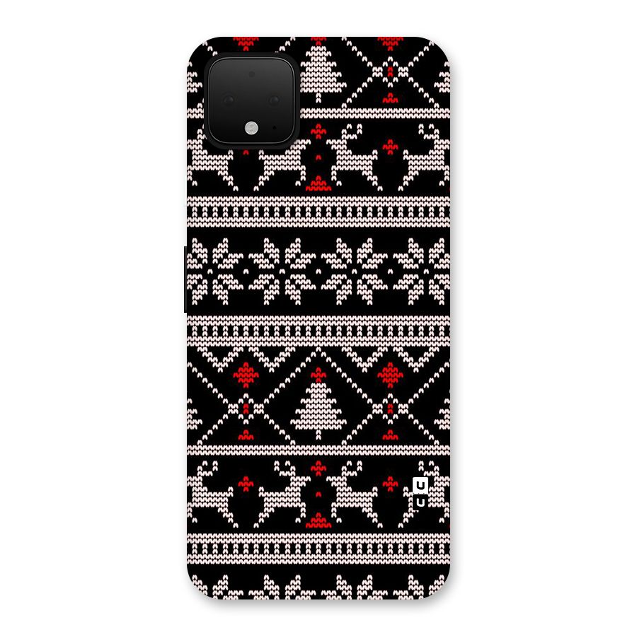 Christmas Seamless Aztec Pattern Back Case for Google Pixel 4 XL