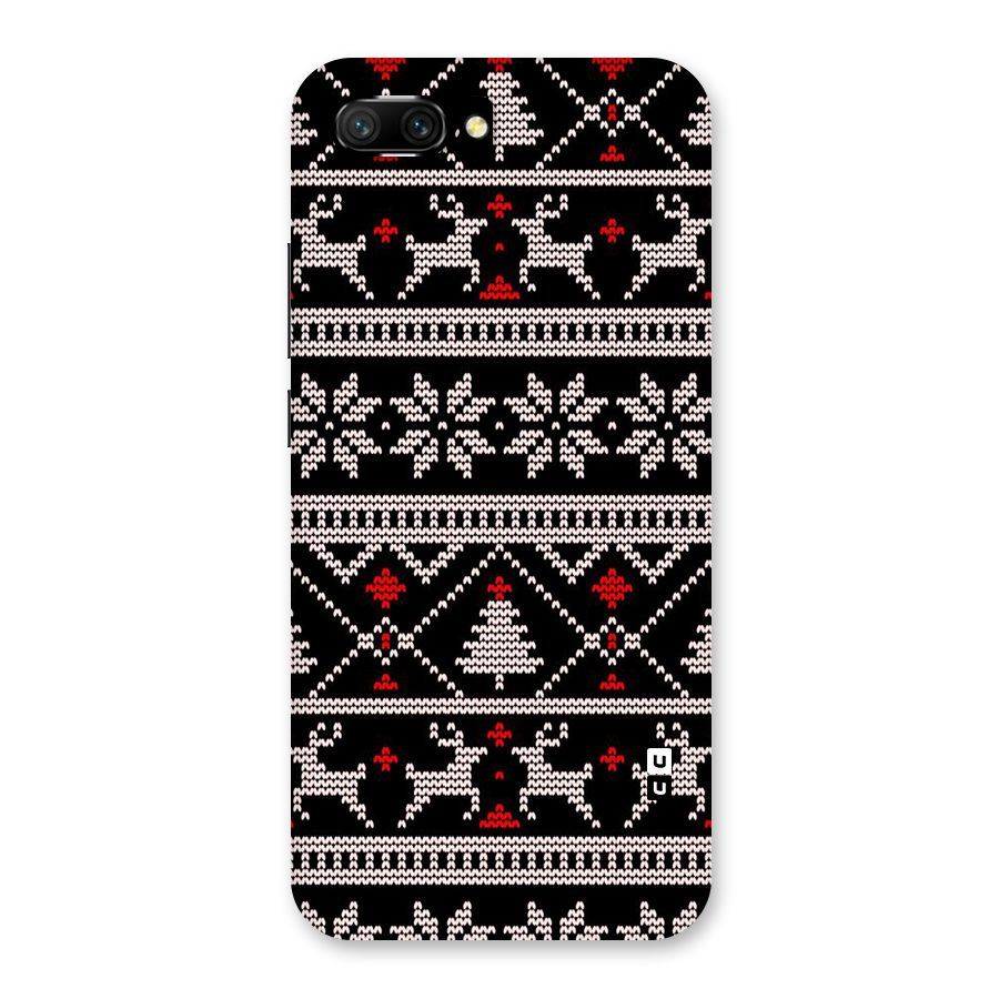 Christmas Seamless Aztec Pattern Back Case for Honor 10