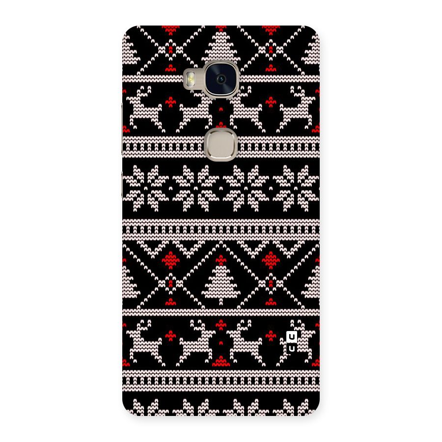 Christmas Seamless Aztec Pattern Back Case for Honor 5X