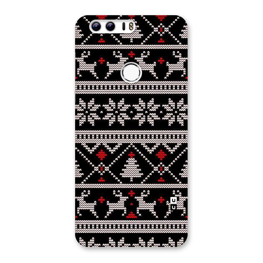 Christmas Seamless Aztec Pattern Back Case for Honor 8