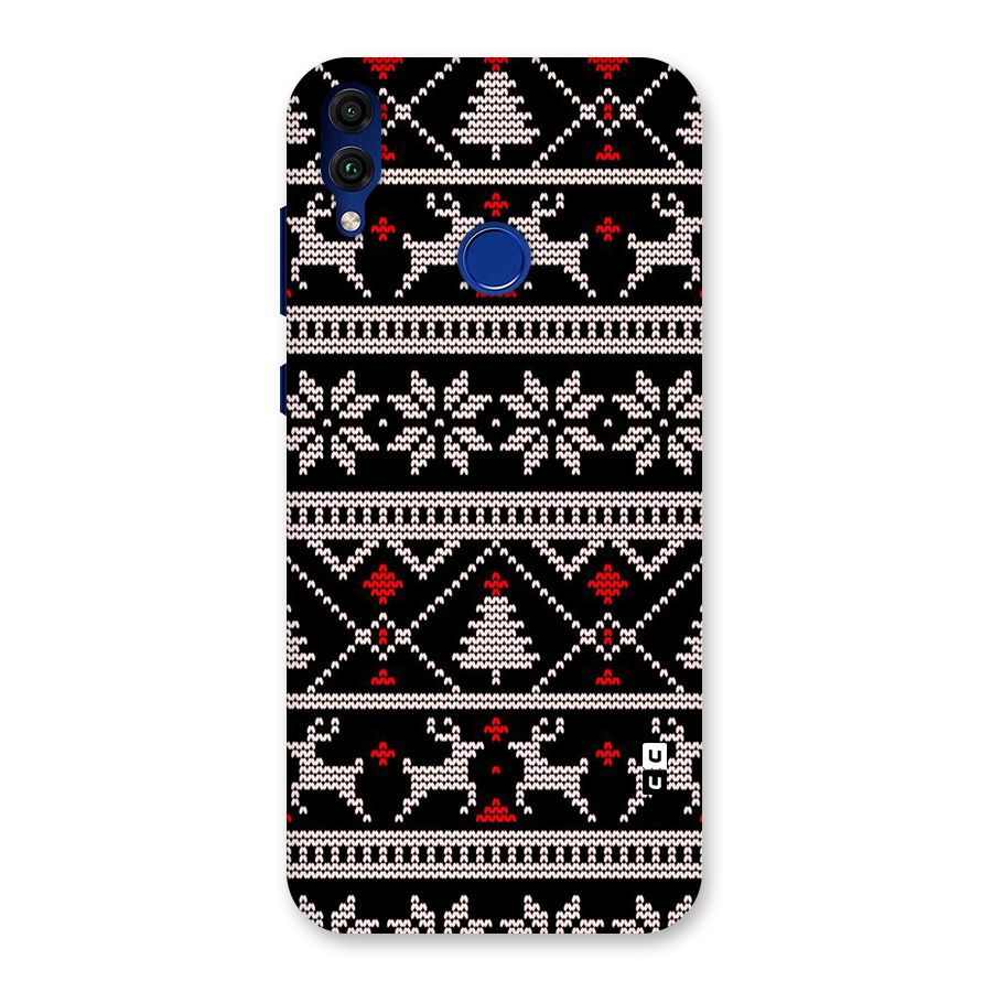 Christmas Seamless Aztec Pattern Back Case for Honor 8C