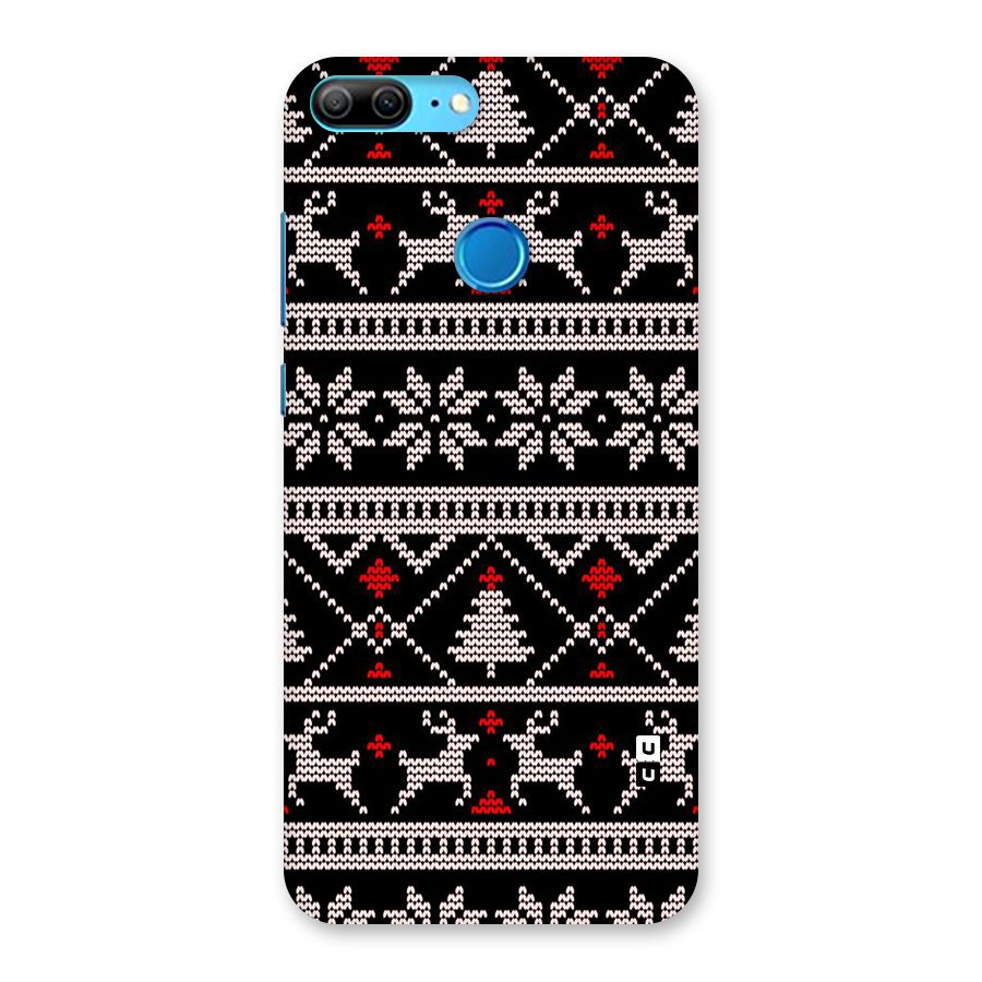 Christmas Seamless Aztec Pattern Back Case for Honor 9 Lite