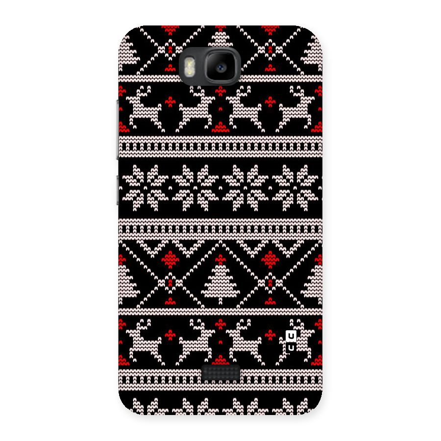 Christmas Seamless Aztec Pattern Back Case for Honor Bee