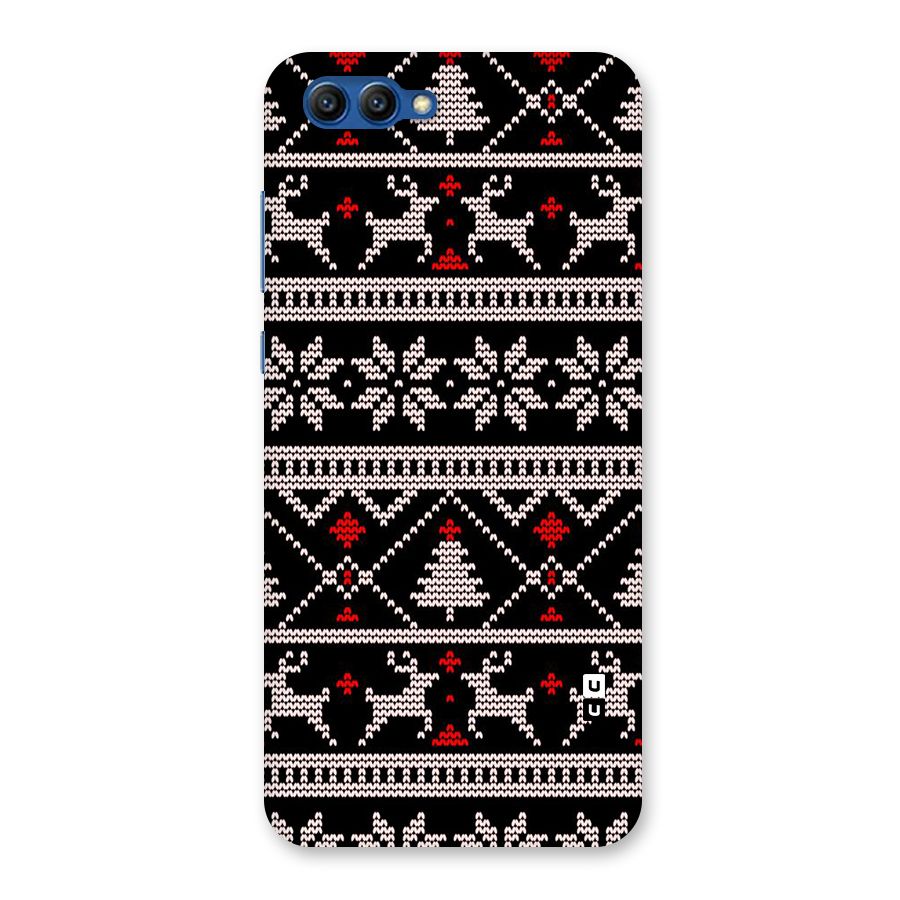 Christmas Seamless Aztec Pattern Back Case for Honor View 10