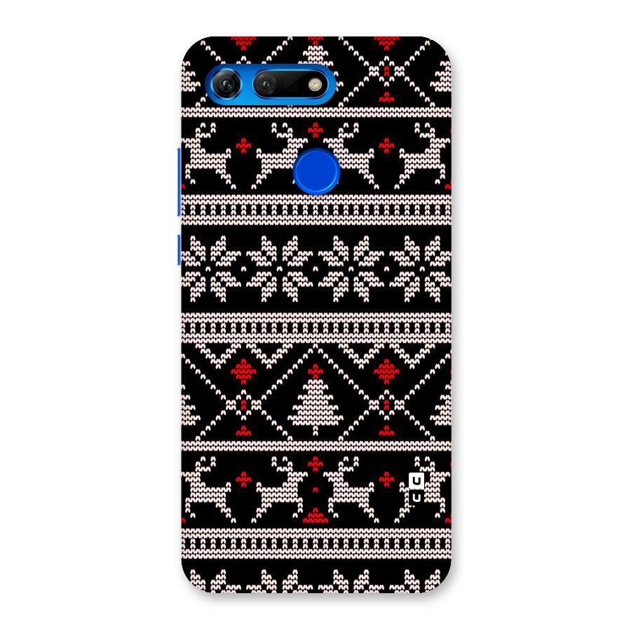 Christmas Seamless Aztec Pattern Back Case for Honor View 20