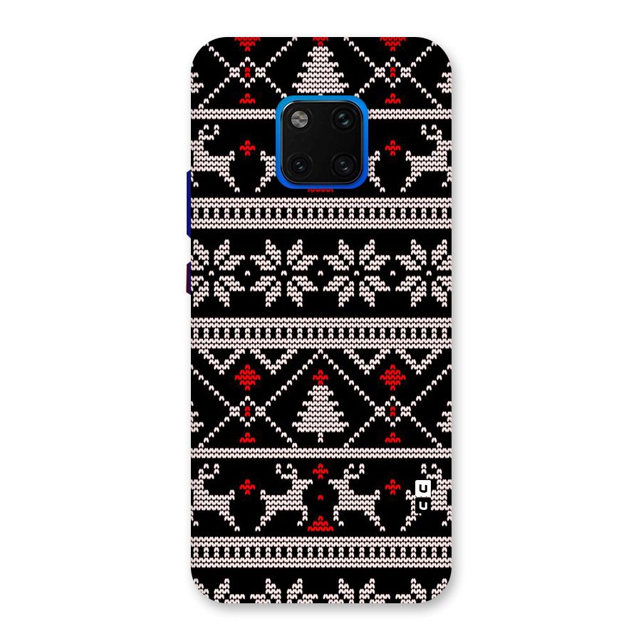 Christmas Seamless Aztec Pattern Back Case for Huawei Mate 20 Pro