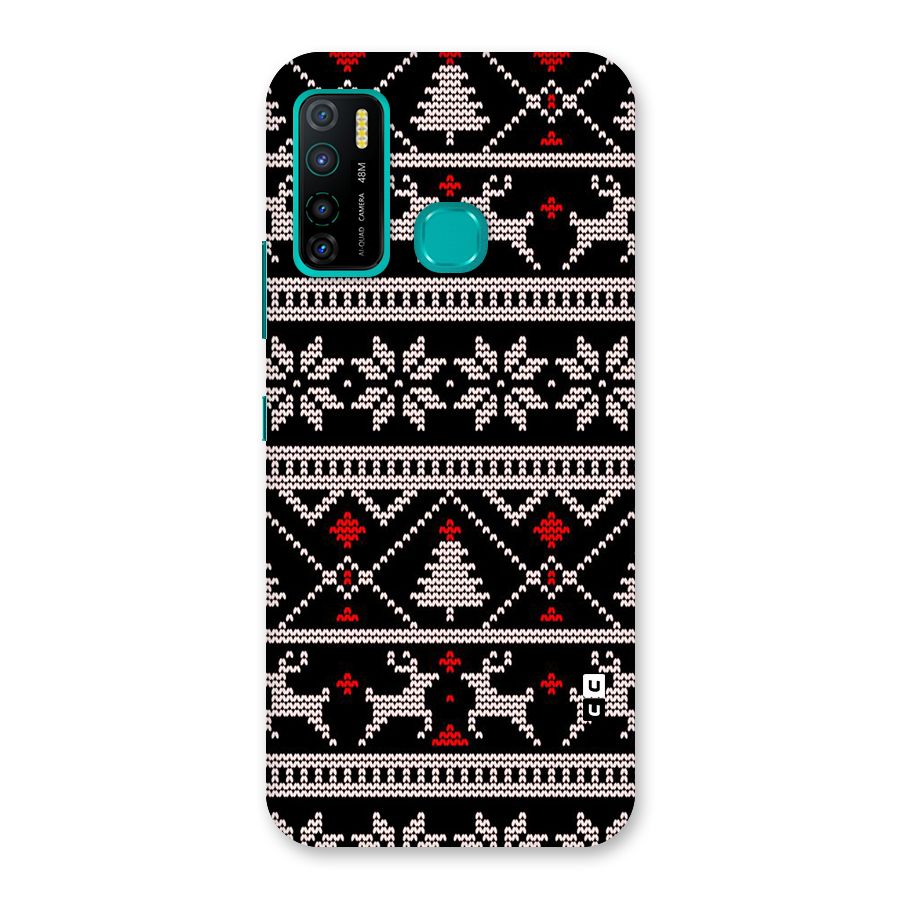 Christmas Seamless Aztec Pattern Back Case for Infinix Hot 9 Pro