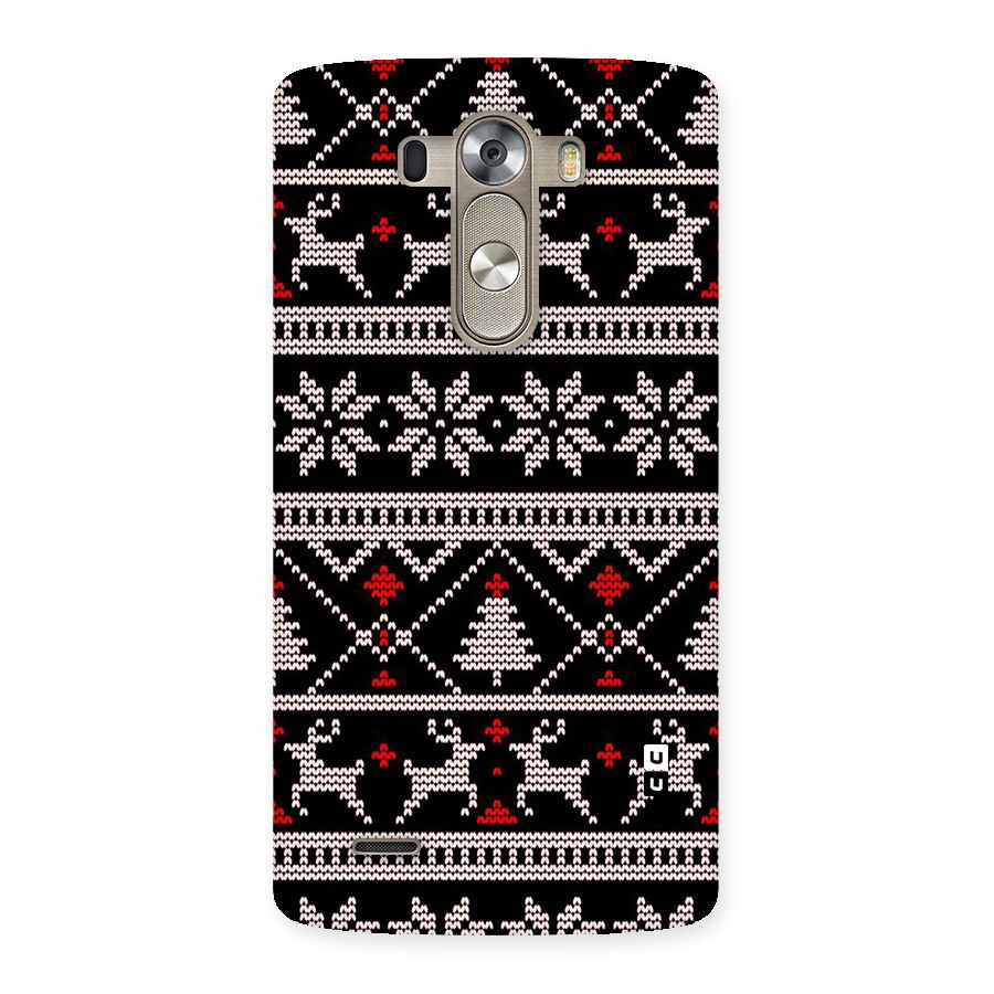 Christmas Seamless Aztec Pattern Back Case for LG G3