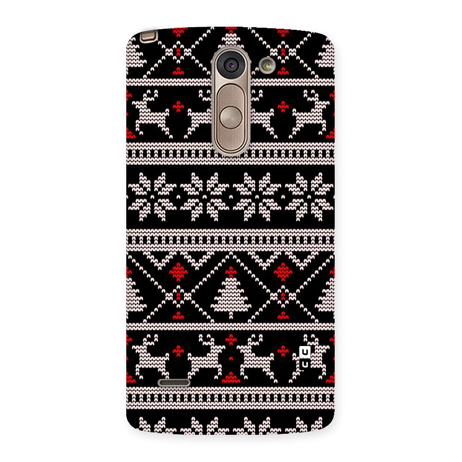 Christmas Seamless Aztec Pattern Back Case for LG G3 Stylus
