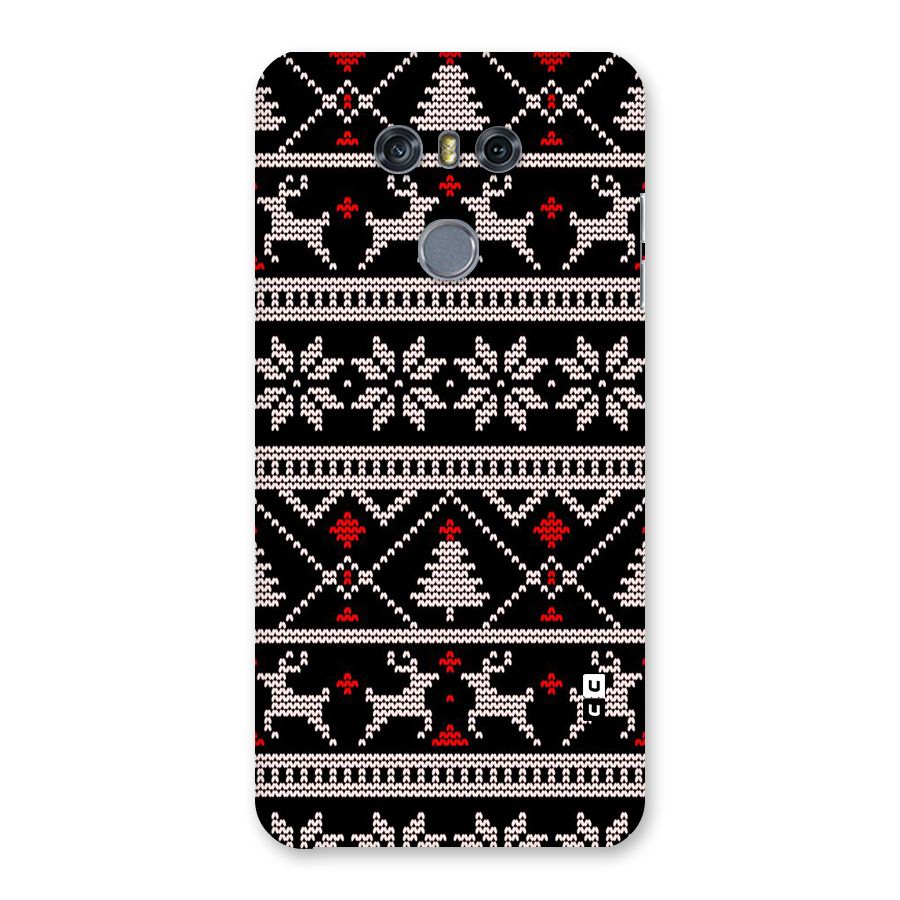 Christmas Seamless Aztec Pattern Back Case for LG G6