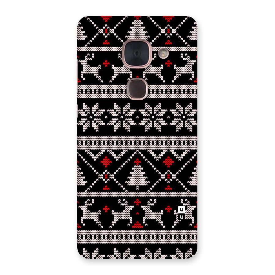 Christmas Seamless Aztec Pattern Back Case for Le Max 2