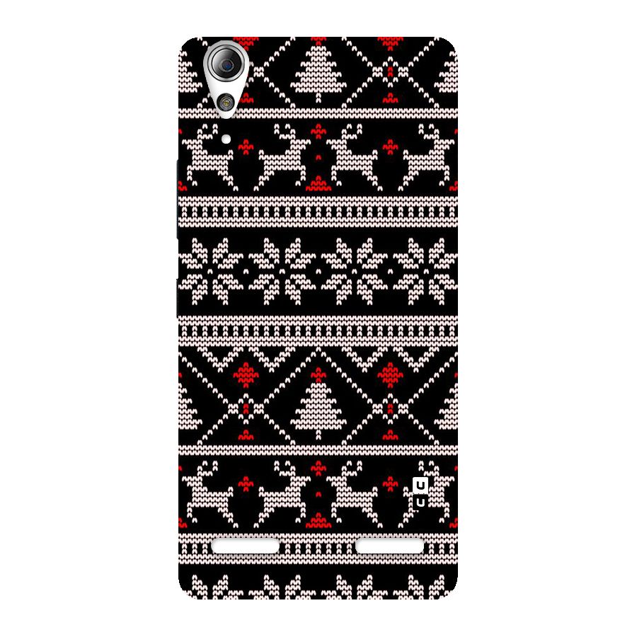 Christmas Seamless Aztec Pattern Back Case for Lenovo A6000 Plus