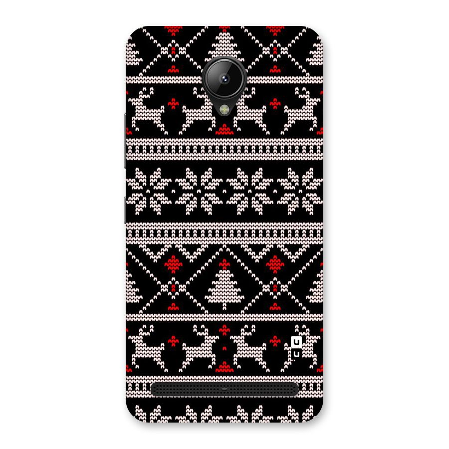 Christmas Seamless Aztec Pattern Back Case for Lenovo C2