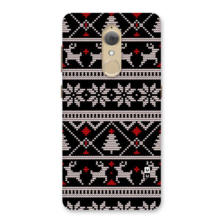 Christmas Seamless Aztec Pattern Back Case for Lenovo K8