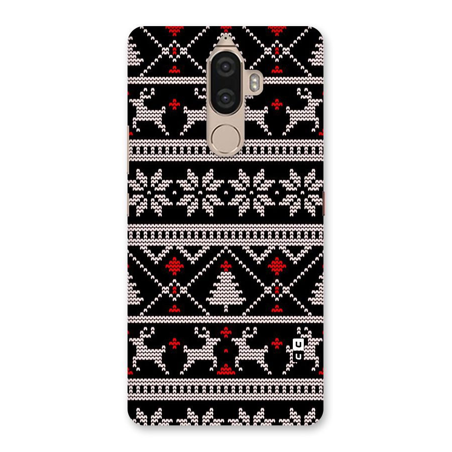 Christmas Seamless Aztec Pattern Back Case for Lenovo K8 Note