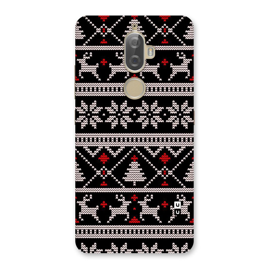 Christmas Seamless Aztec Pattern Back Case for Lenovo K8 Plus
