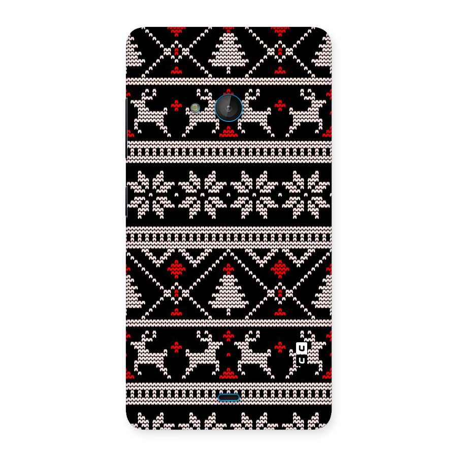 Christmas Seamless Aztec Pattern Back Case for Lumia 540