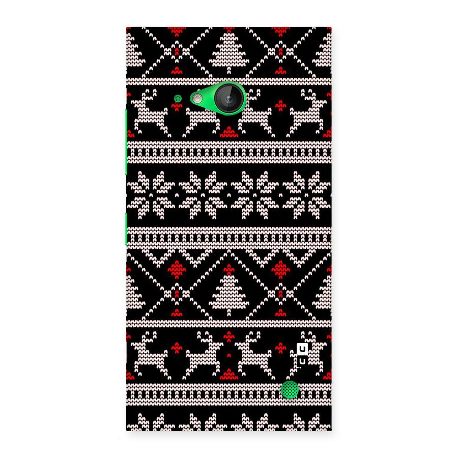 Christmas Seamless Aztec Pattern Back Case for Lumia 730