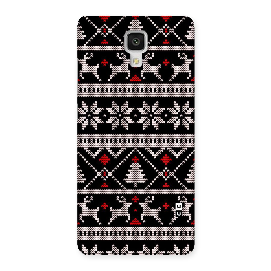 Christmas Seamless Aztec Pattern Back Case for Mi4