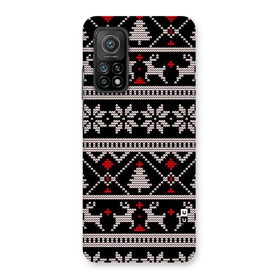 Christmas Seamless Aztec Pattern Back Case for Mi 10T Pro 5G