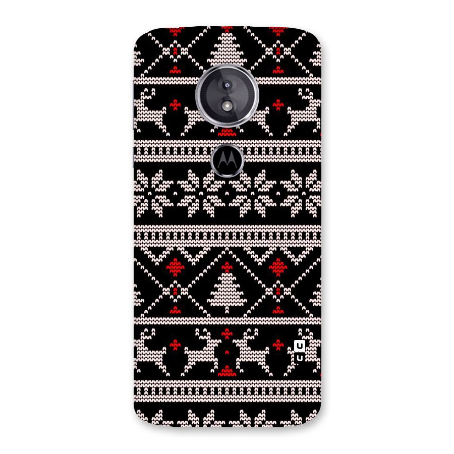 Christmas Seamless Aztec Pattern Back Case for Moto E5