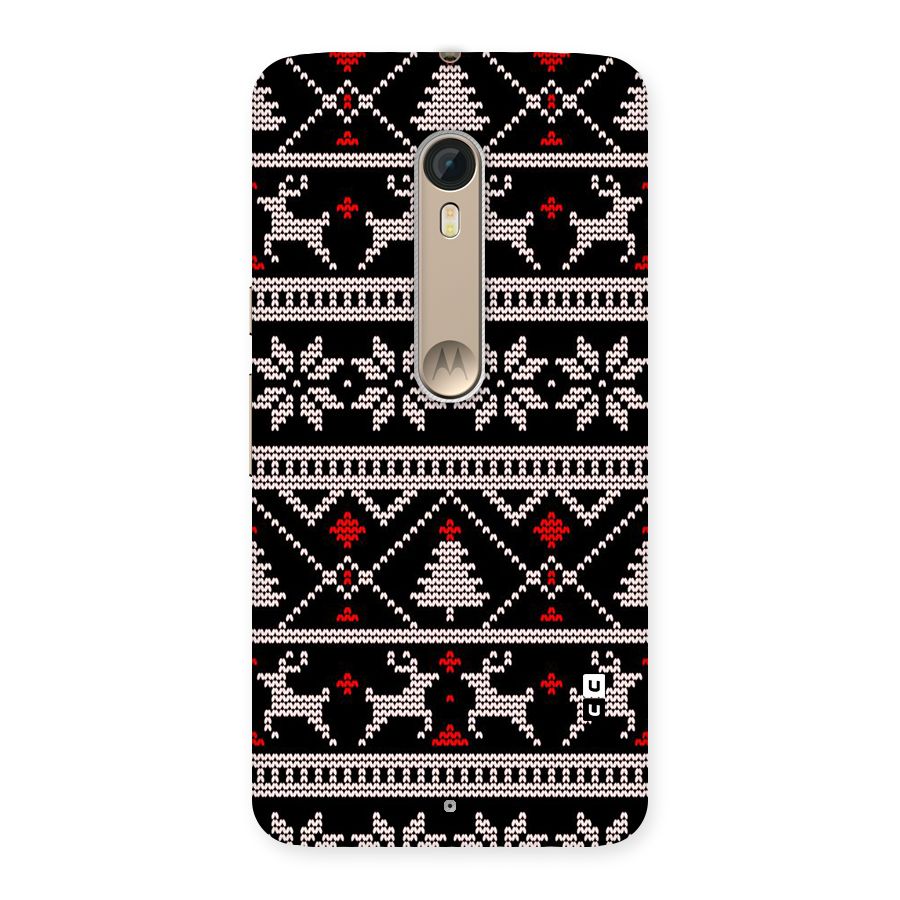 Christmas Seamless Aztec Pattern Back Case for Moto X Style