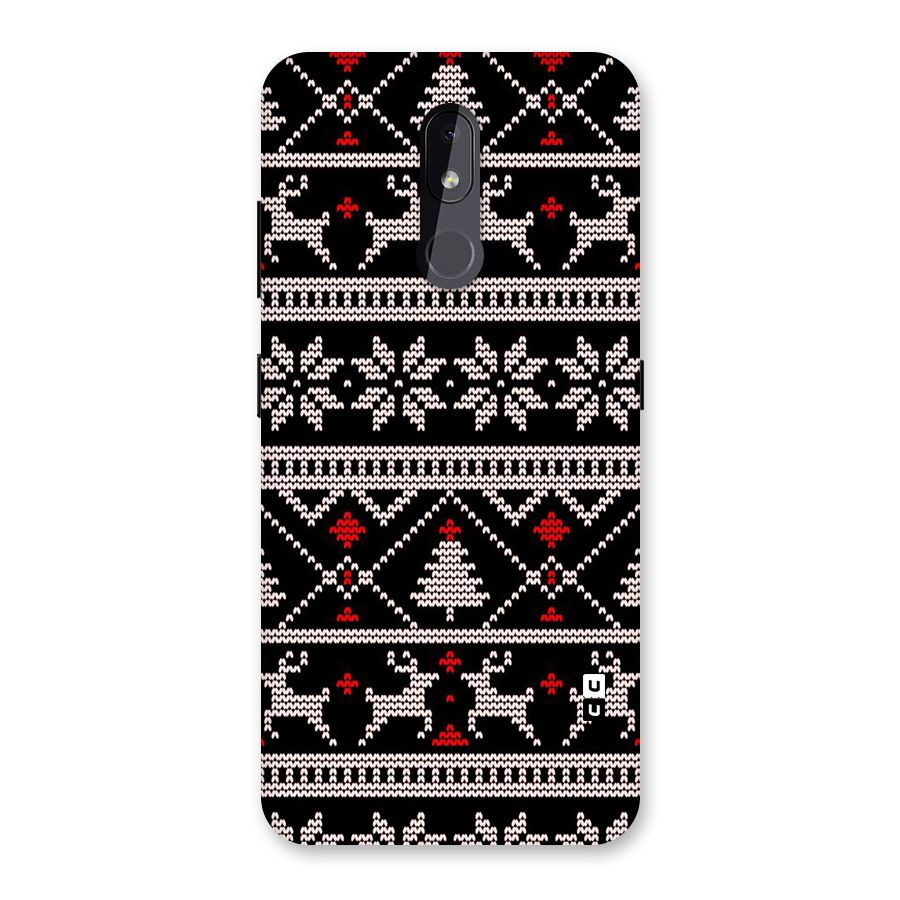 Christmas Seamless Aztec Pattern Back Case for Nokia 3.2