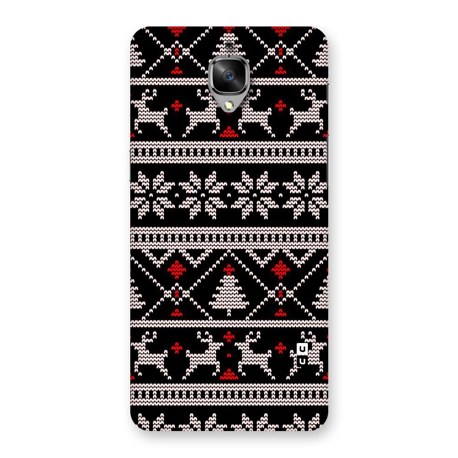 Christmas Seamless Aztec Pattern Back Case for OnePlus 3