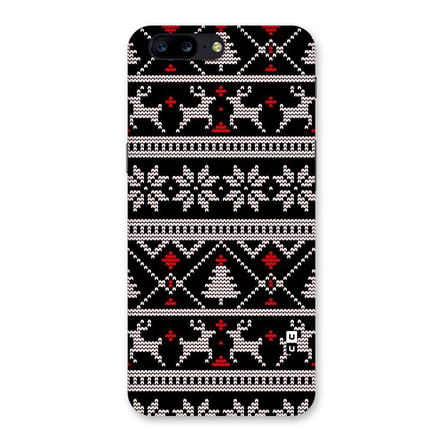 Christmas Seamless Aztec Pattern Back Case for OnePlus 5