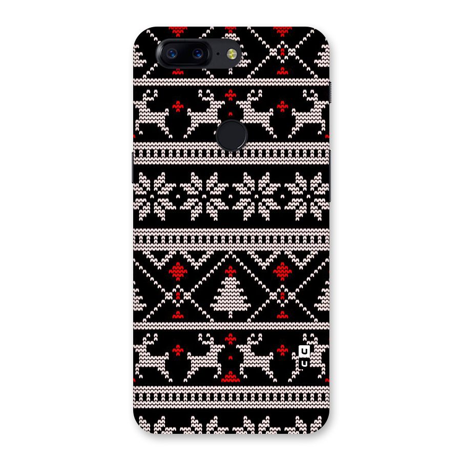 Christmas Seamless Aztec Pattern Back Case for OnePlus 5T