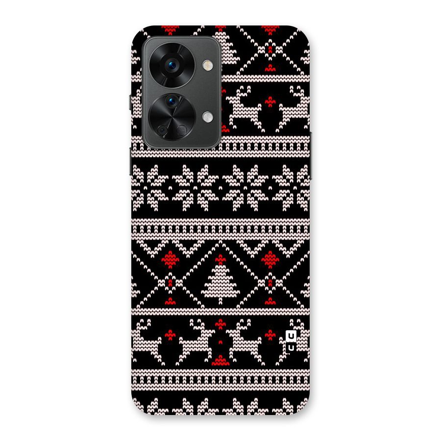 Christmas Seamless Aztec Pattern Back Case for OnePlus Nord 2T