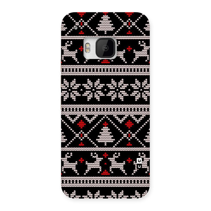 Christmas Seamless Aztec Pattern Back Case for One M9