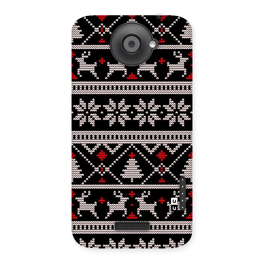 Christmas Seamless Aztec Pattern Back Case for One X