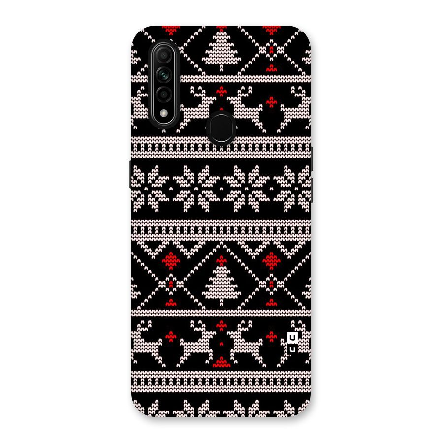Christmas Seamless Aztec Pattern Back Case for Oppo A31